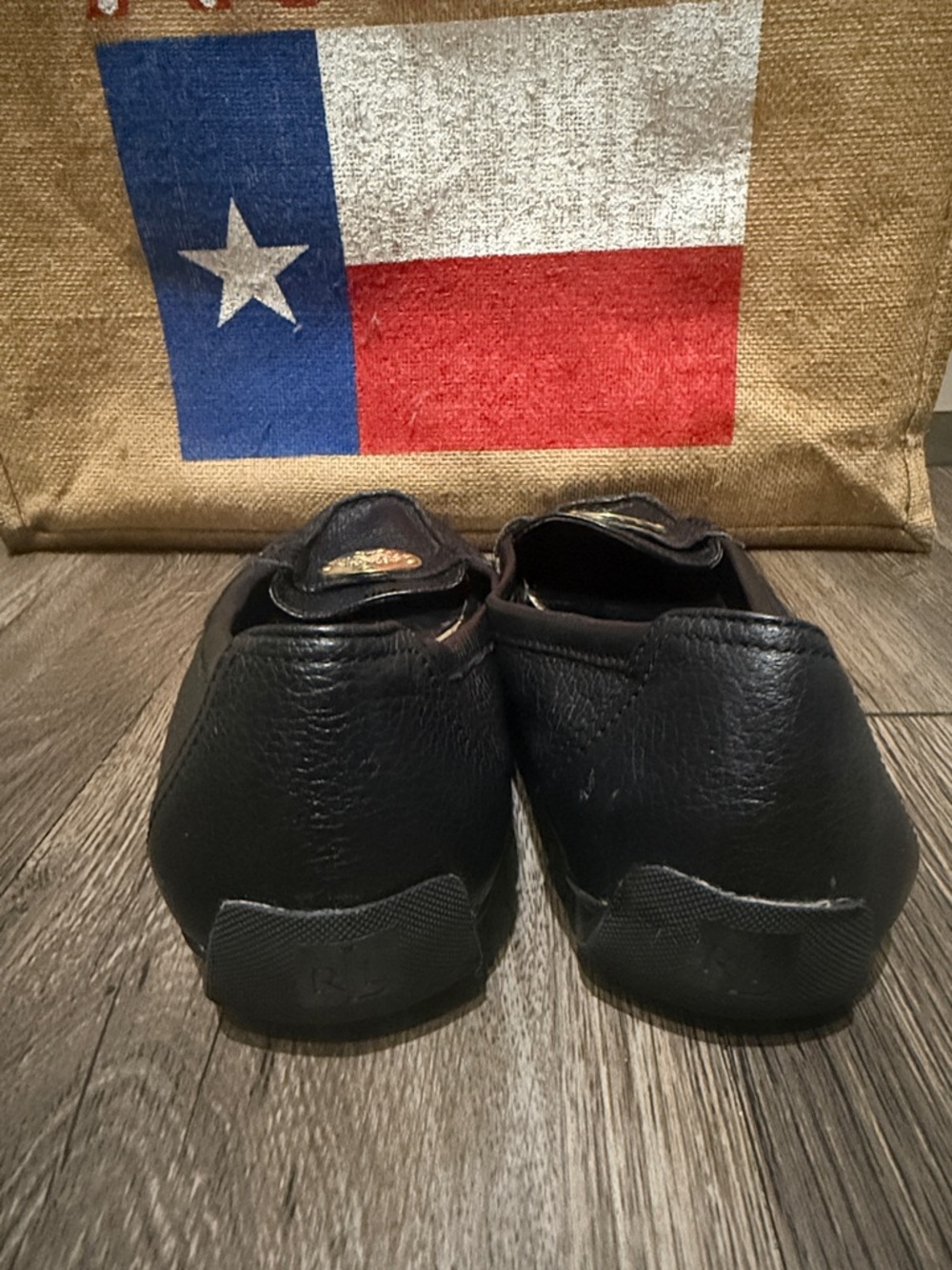 Ralph Lauren Black Label Leather Loafers 9.5M - Picture 2 of 5